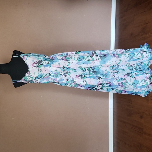Jack Floral Maxi Dress With Adjustable Straps Size M - Picture 1 of 7